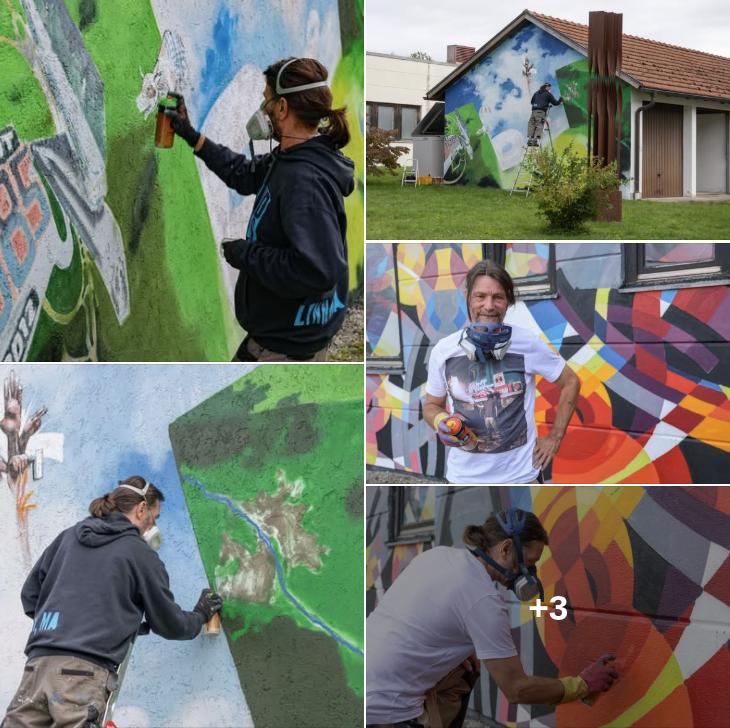 Streetart in St. Ottilien