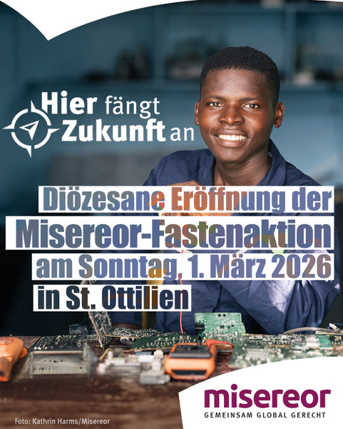 Misereor Fastenaktion mit Bischof Bertram Meier