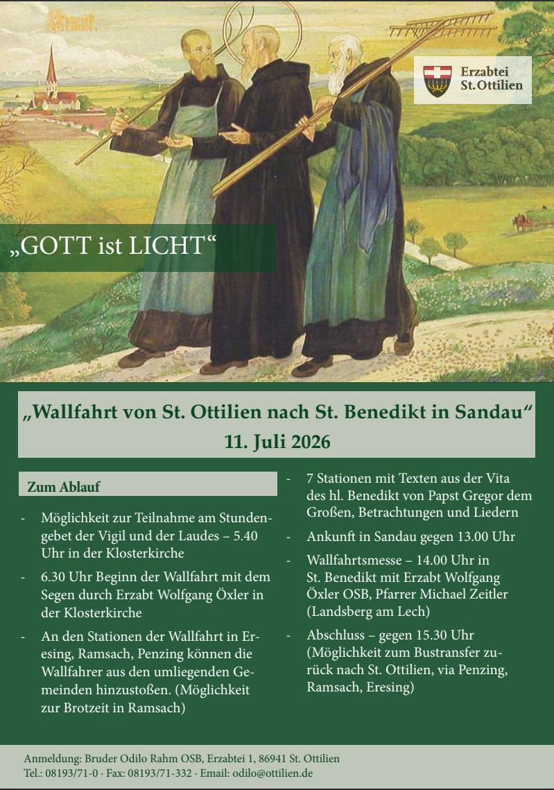 Wallfahrt nach Sandau